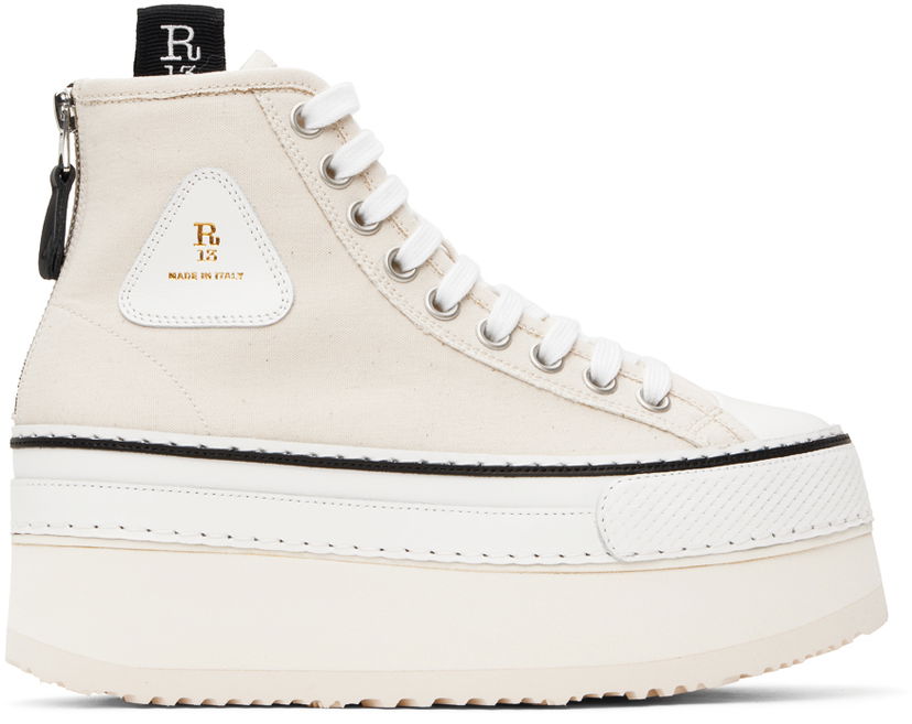 Одяг R13 R13 Courtney Platform білий | R13S0071-003