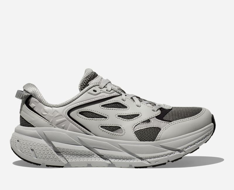 Кросівки та взуття Hoka One One Clifton L Сірий | 1160050-STLLR
