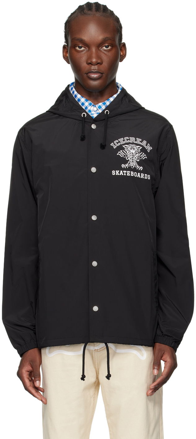Вітровка BBC IceCream Hooded Jacket чорний | IC24204