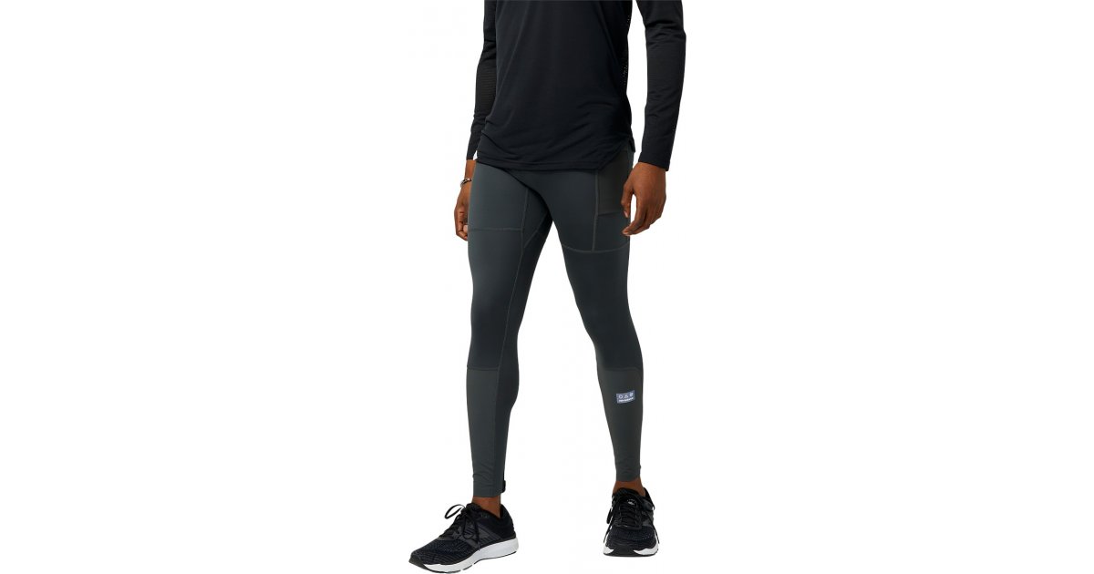 Легінси New Balance Legging Impact Run AT чорний | mp31275-ack, 1