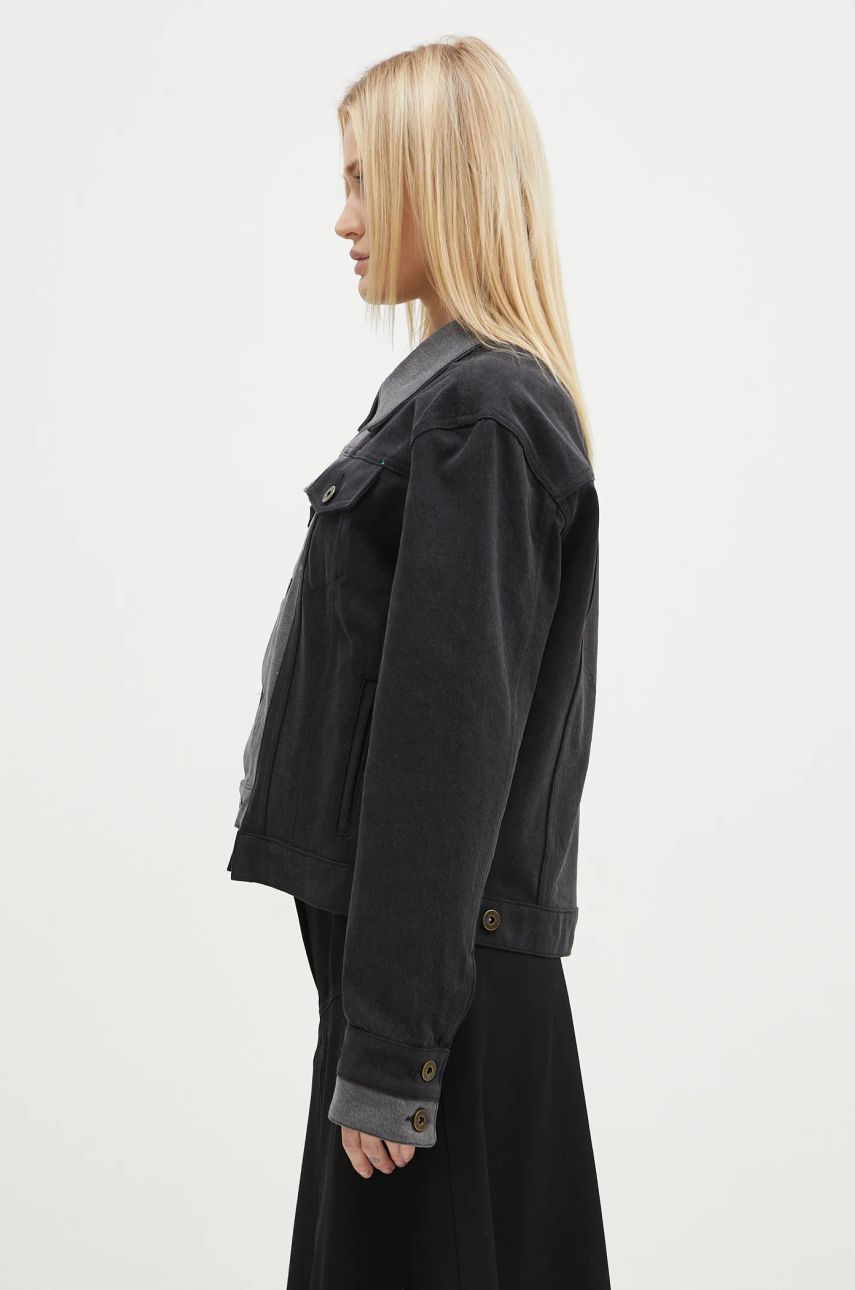 Куртка JW Anderson JW Anderson Layered Denim Jacket чорний | DJ0034.PG1657.938, 1
