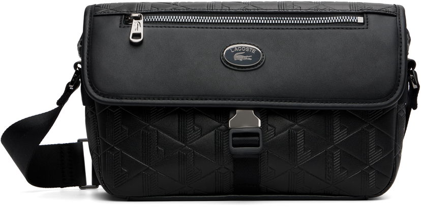 Сумка Lacoste Lacoste Nomogramme S Flap Bag чорний | NH5062MR_000
