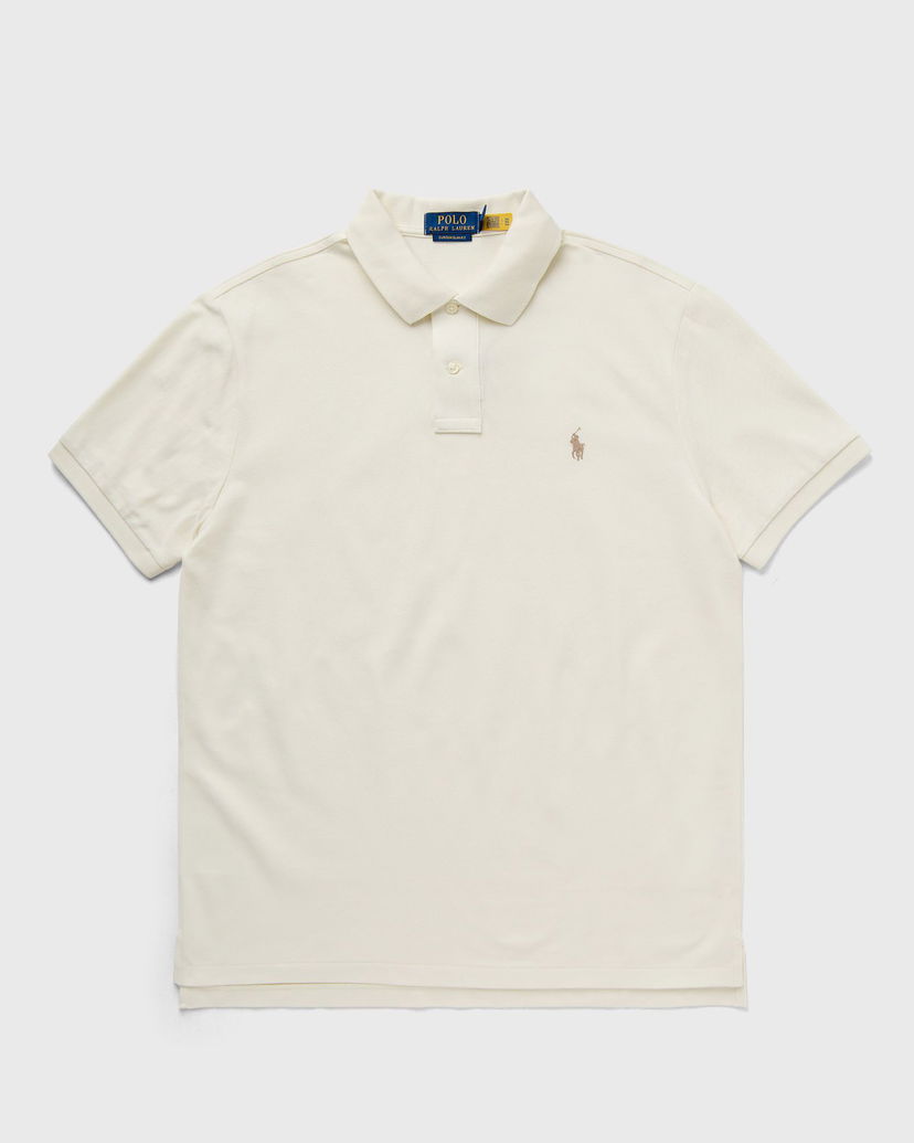 Сорочка поло Polo by Ralph Lauren SSKCCMSLM1-SHORT SLEEVE-KNIT бежевий | 710680784372