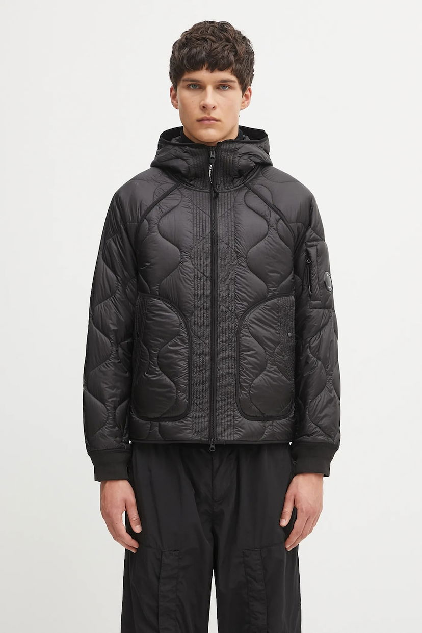 Пуховик C.P. Company C.P. Company Hooded Quilted Jacket чорний | 19CMOW047A110158A