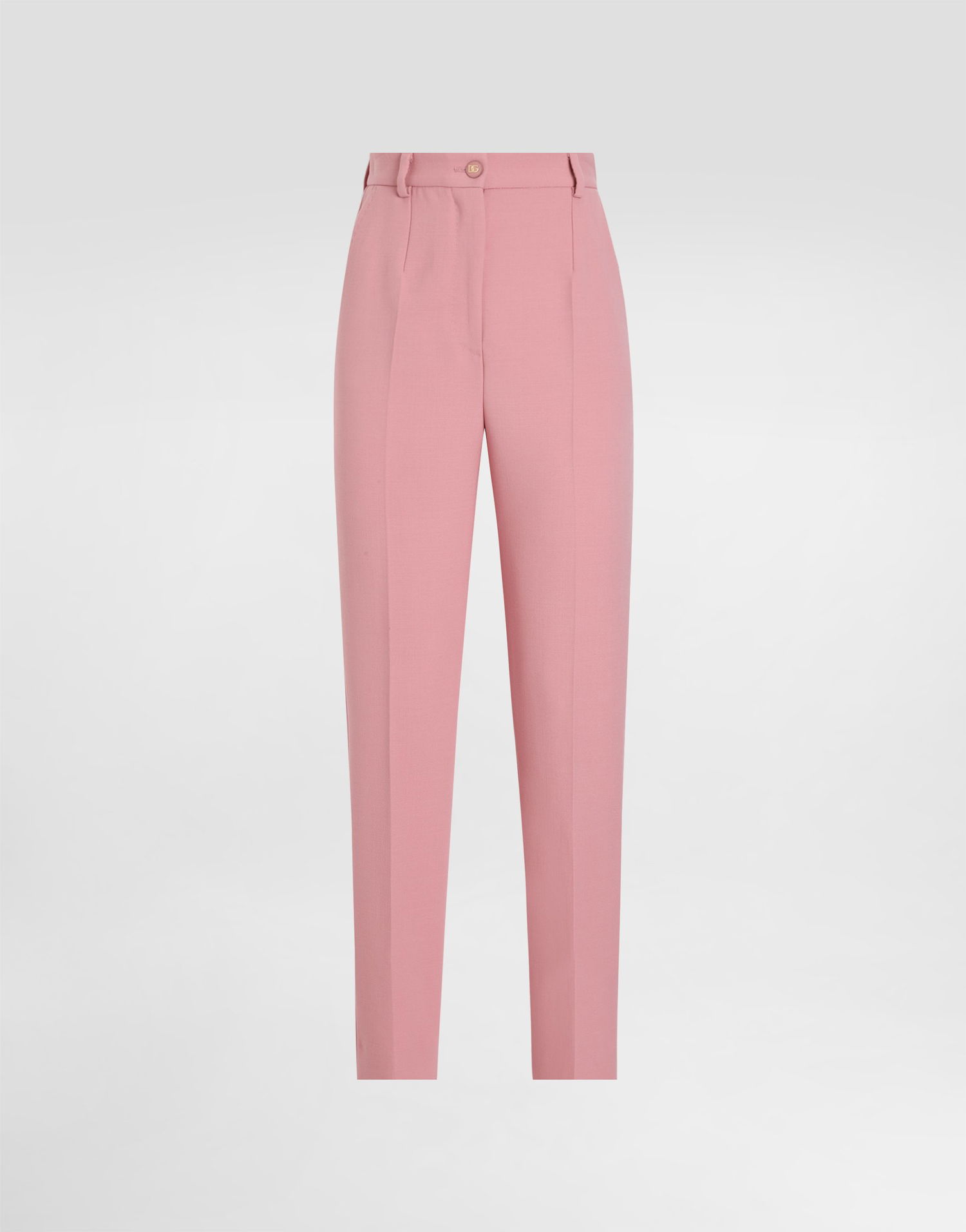 Штани Dolce & Gabbana Dolce & Gabbana Tailored Double Wool Crepe Pants Рожевий | FTAM2TFU2L8F0473, 0