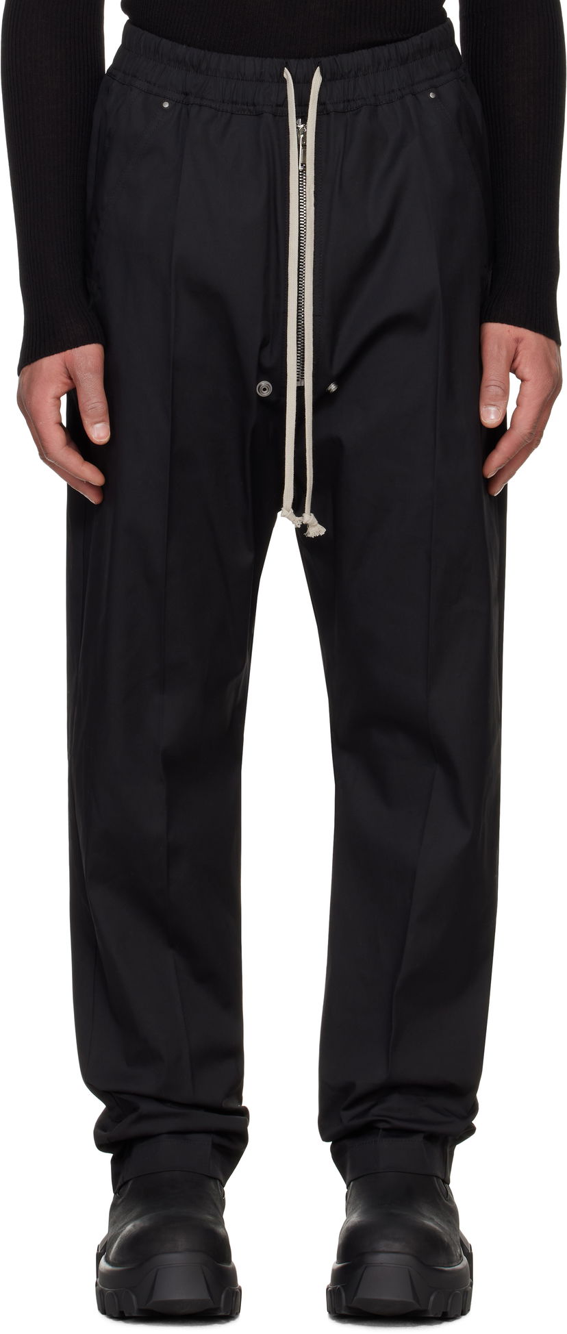 Штани Rick Owens Rick Owens Hollywood Bela Trousers чорний | RU01E5361 TE
