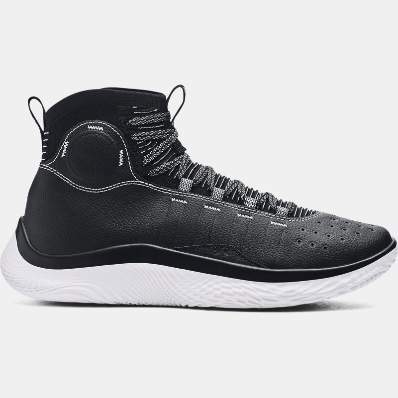 Баскетбол Under Armour Unisex Curry 4 FloTro Basketballschuhe Schwarz / Halo Grau / Weiß 44.5 чорний | 3024861-001
