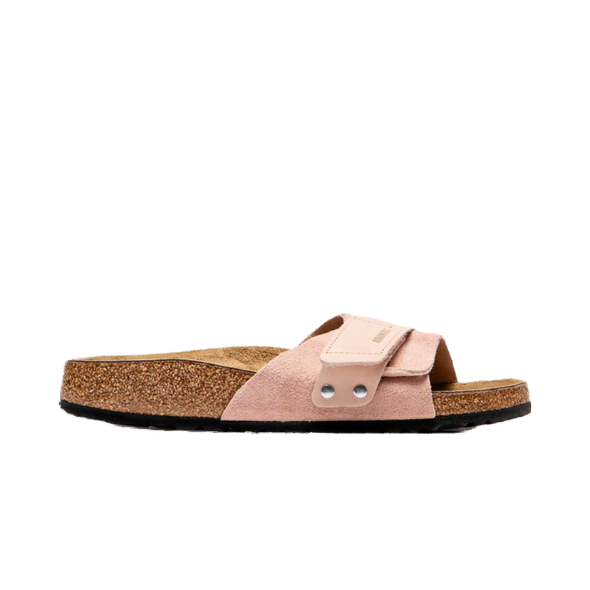 Кросівки та взуття Birkenstock Oita Nubuck Narrow Fit Slides Рожевий | 1029281