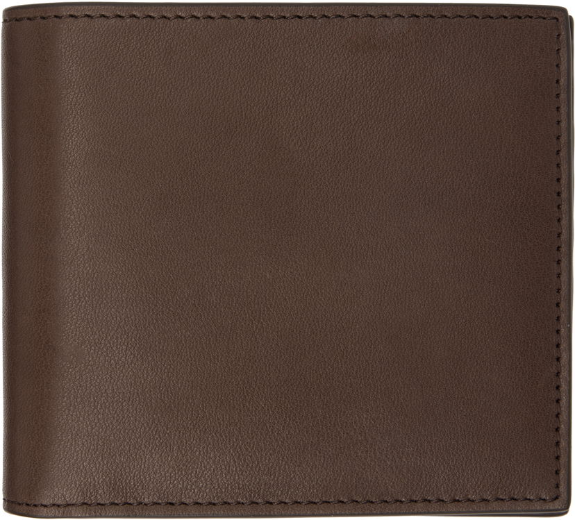Гаманець Thom Browne Thom Browne Soft Calf Leather Billfold Wallet Коричневий | MAW023A-L0117
