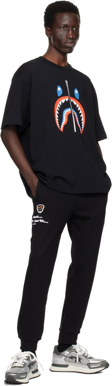Спортивні штани AAPE by A Bathing Ape AAPE by A Bathing Ape Main Sweatpants чорний | AAPPTMB637XXNBKX, 3