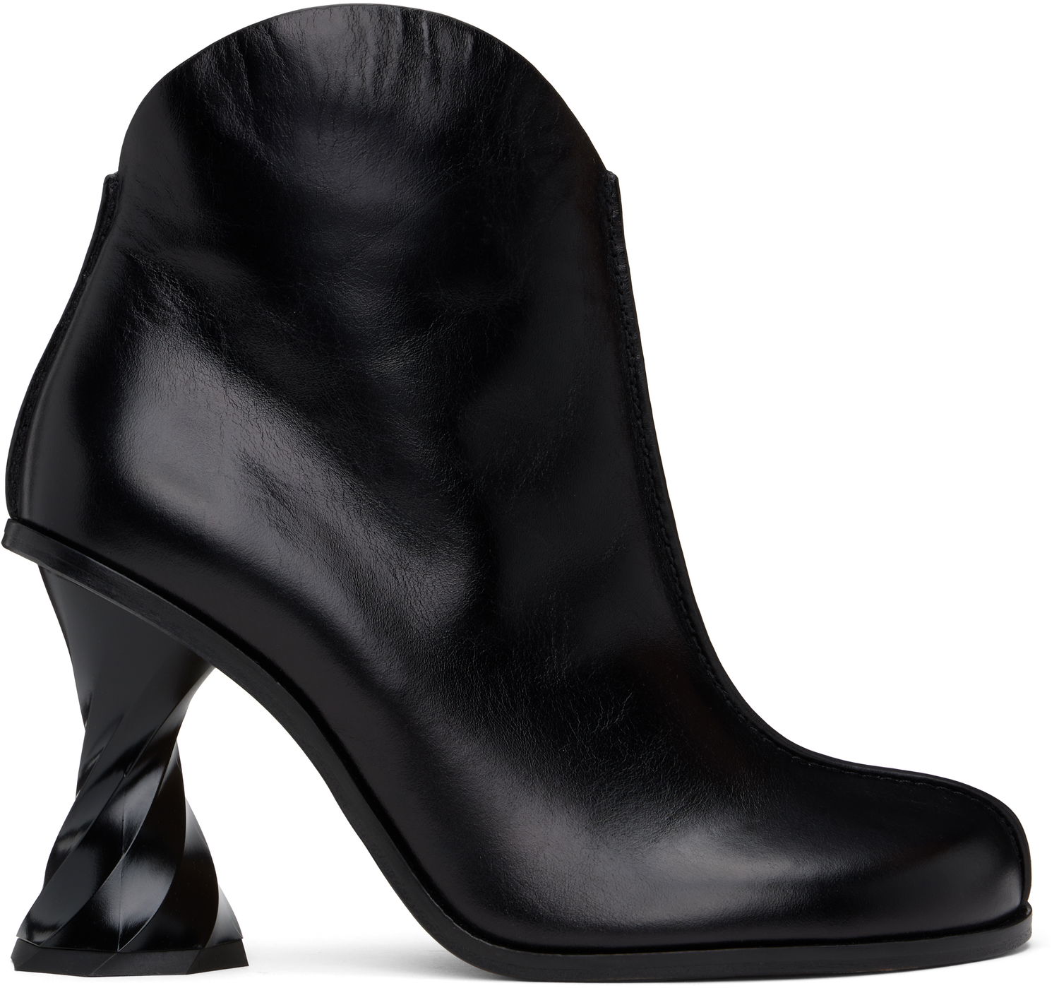 Одяг JW Anderson JW Anderson Twisted Heel Ankle Boots чорний | ANW43211A, 0