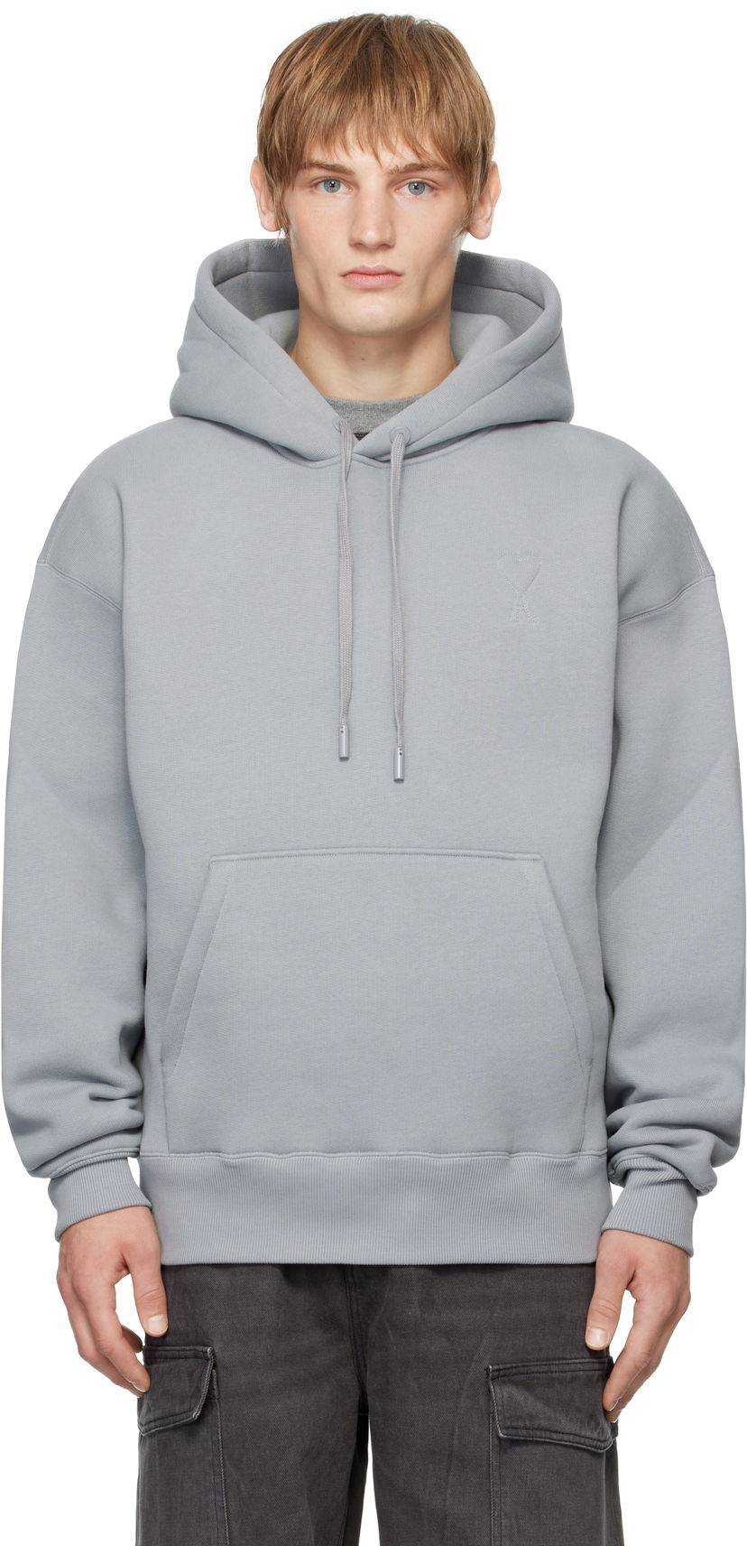 Світшоти AMI De Coeur Hoodie Сірий | USW427.749