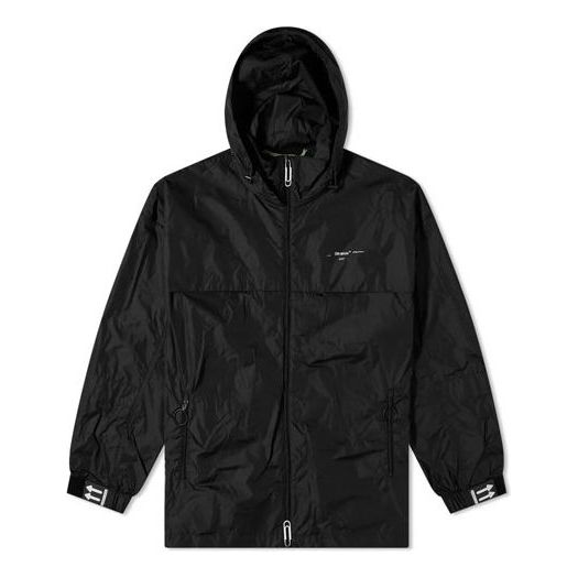 Вітровка Off-White Arrows Modern Street Trench Coat чорний | OMEB014R20G450211001