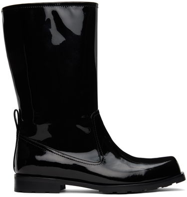 Одяг We11done We11done Enamel Combat Boots чорний | WD-AO3-22-453-M-BK, 0