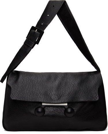 Сумка Marni Marni Nappa Extra Large Trunkaroo Soft Shoulder Bag чорний | SBMP0211U0 P8033, 0