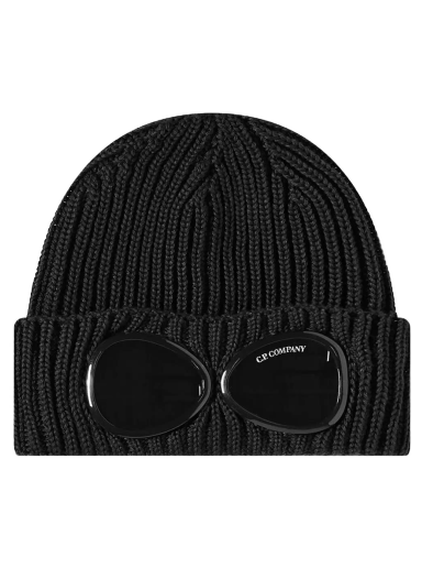 Шапка C.P. Company Goggle Beanie чорний | 13CMAC122A-005509A-999