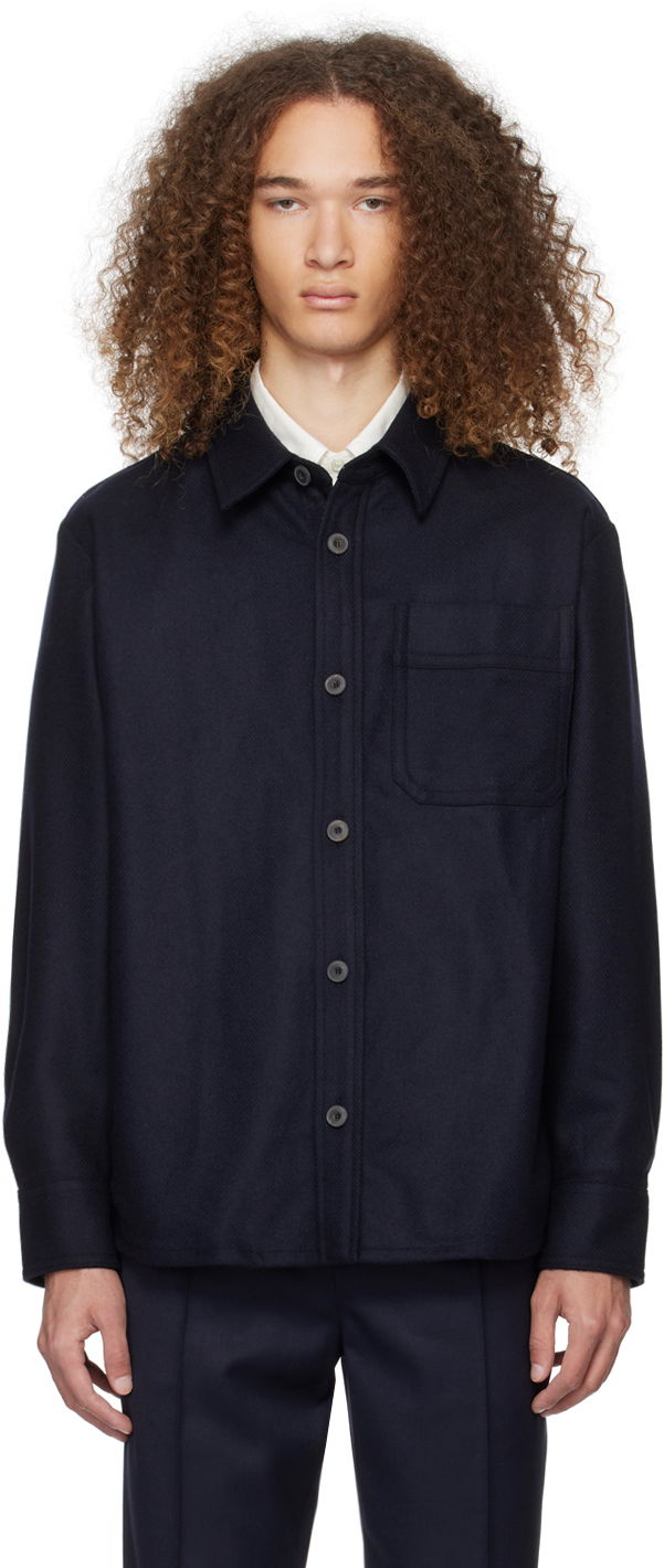 Сорочка A.P.C. Basile Shirt чорний | WOAPQ-H02709