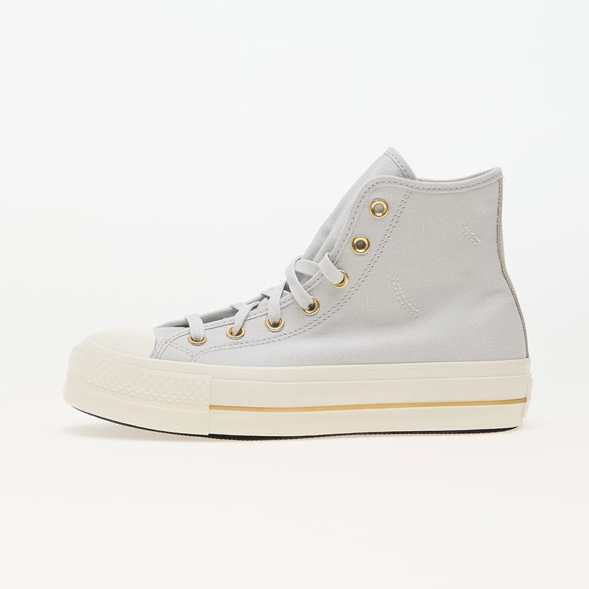 Кросівки та взуття Converse Chuck Taylor All Star Lift Platform Tailored Lines Сірий | A08237C