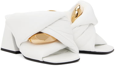Кросівки та взуття JW Anderson JW Anderson Chain Twist Mules білий | ANW40090A, 3