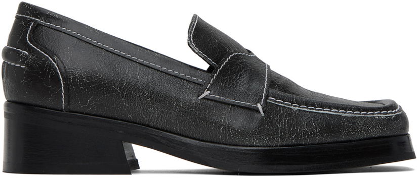 Кросівки та взуття Eckhaus Latta Eckhaus Latta Latta Loafers чорний | FEKLWLTLO00106