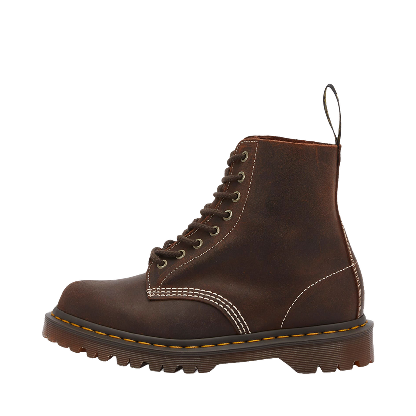 Кросівки та взуття Dr. Martens 1460 Wax Commander Boot Sneakers in Rustric Brown чорний | 31859749