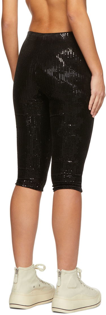Легінси We11done We11done Sequin Cycling Shorts чорний | WD-PT1-22-295-W-BK, 2