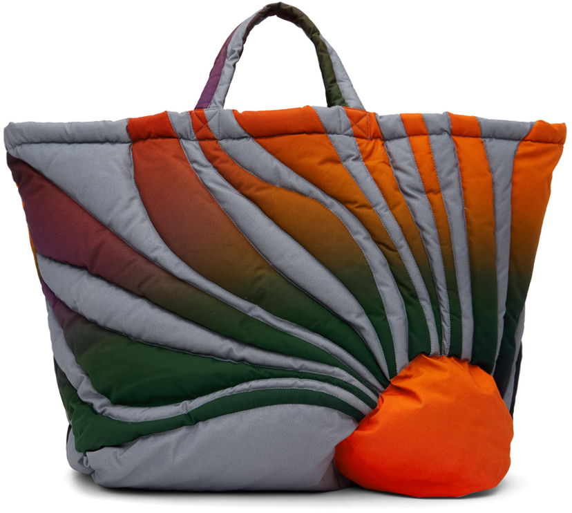 сумка-тоут ERL Sunset Puffer Tote Bag Помаранчевий | ERL05K004