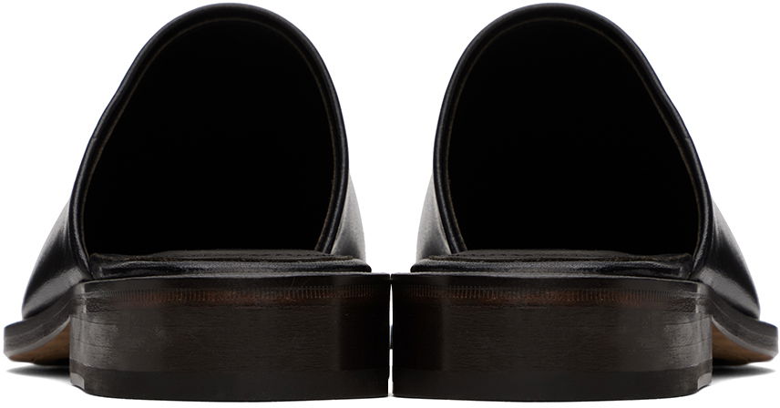 Кросівки та взуття LEMAIRE Square Toe Mules чорний | FO0061 LL0042, 1