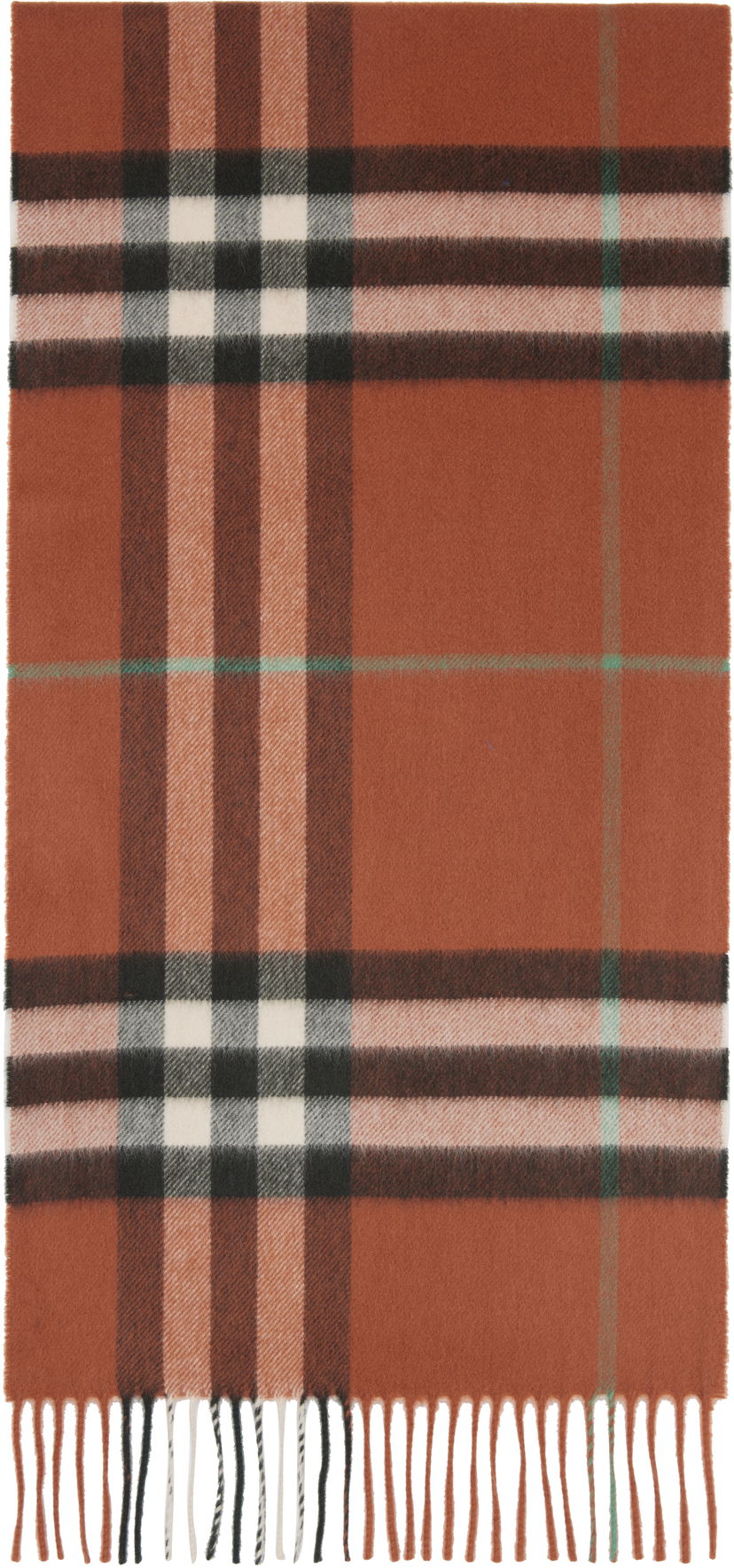 Шарф Burberry Burberry Check Cashmere Scarf Помаранчевий | 8112643