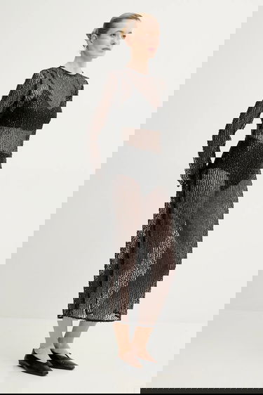плаття Samsoe Samsoe Samsoe Samsoe Samadda Maxi Dress чорний | F25100085, 3