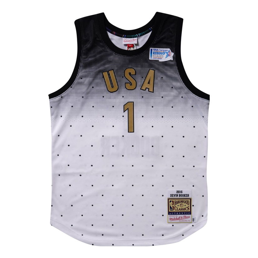 Безрукавка Mitchell & Ness All-Star USA 'Devin Booker 1' Jersey білий | AJY44957-ASG16DBOWHBK