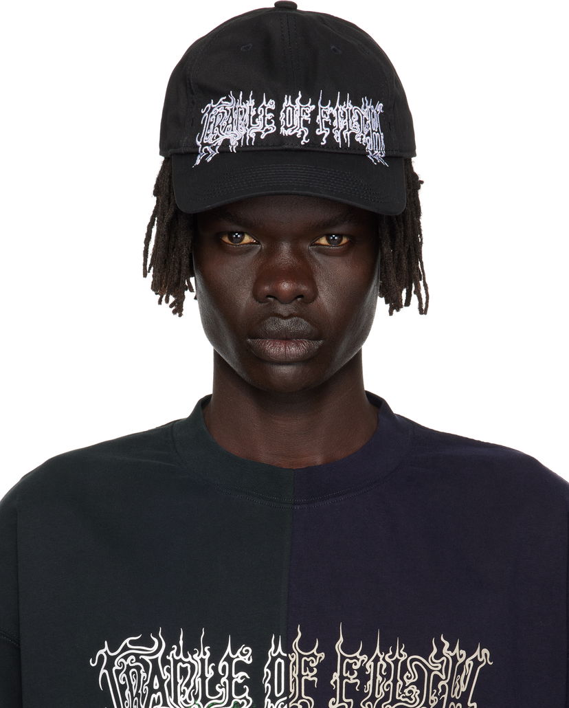 Кепка VETEMENTS Vetements Cradle of Filth Baseball Cap чорний | UCF76CA100B
