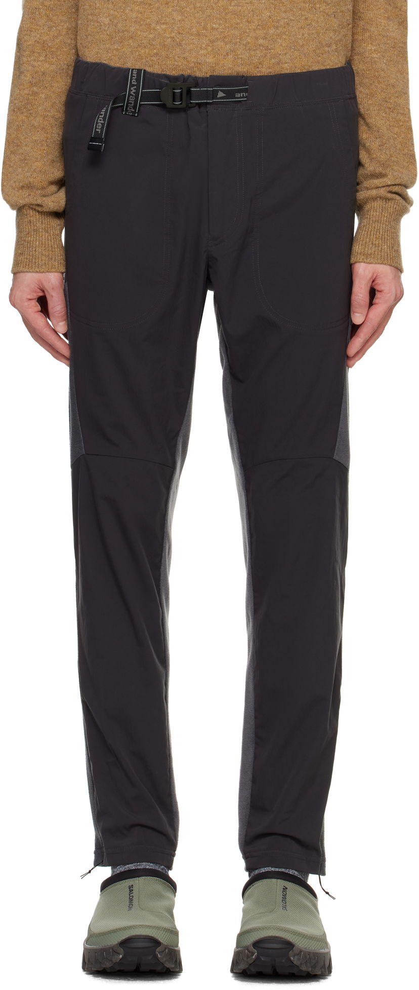 Штани and wander Fleece Base Trousers Сірий | 5744252122