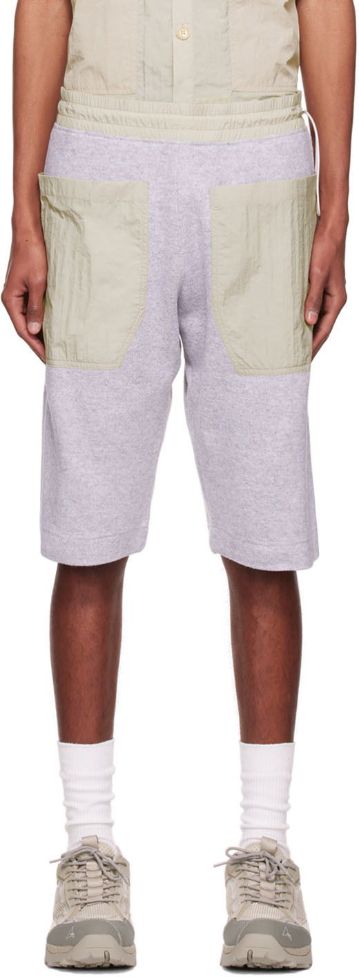 Шорти Ranra Cotton Panel Shorts Сірий | AMSS22SH012590020002