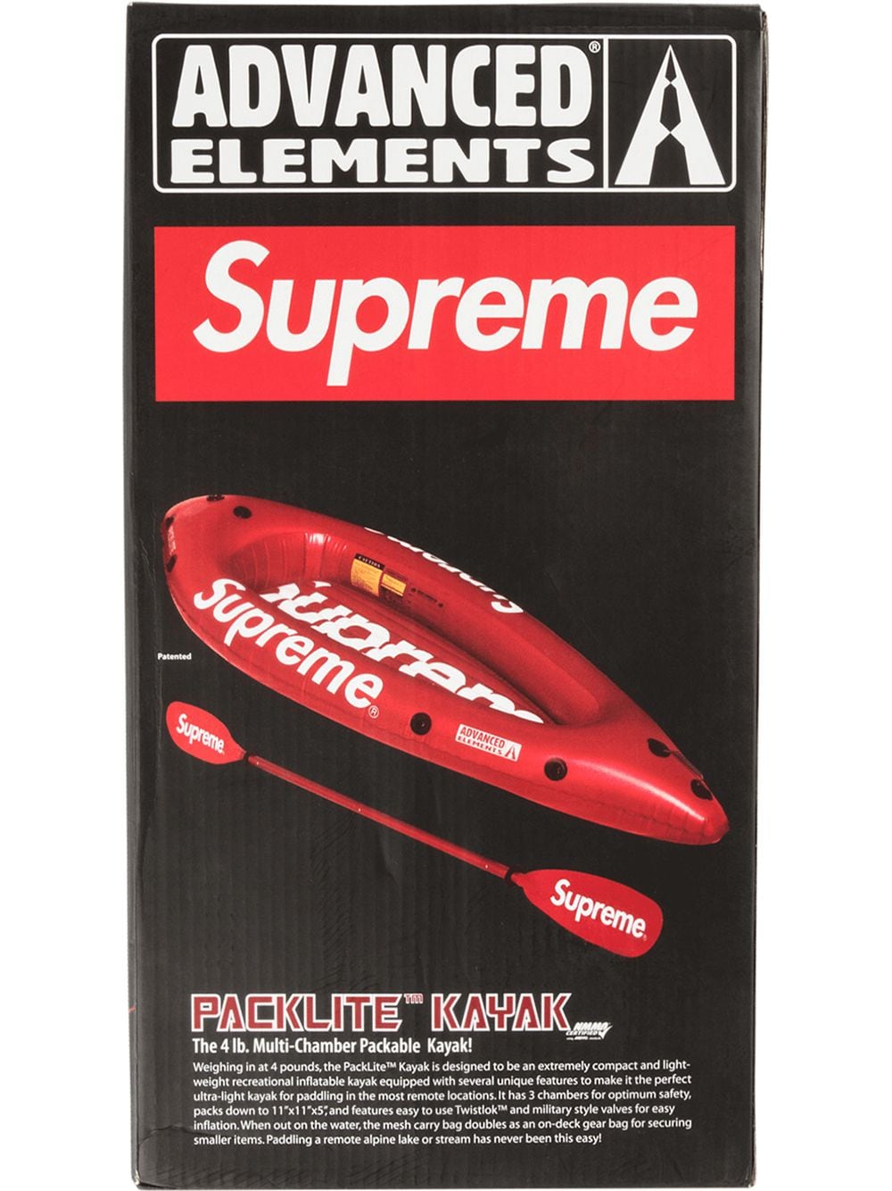 Спортивне обладнання Supreme Advanced Elements Packlite Kayak Червоний | SU507814291920, 0