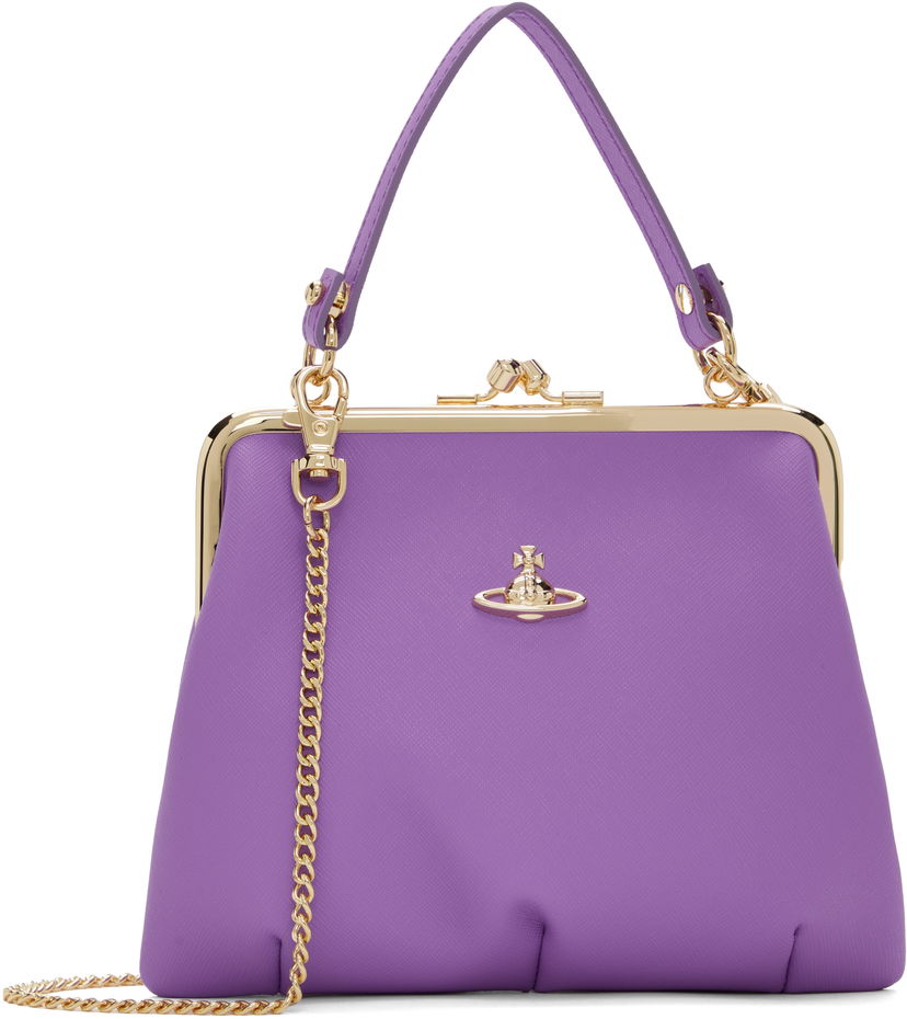 Сумочка Vivienne Westwood Granny Frame Bag Фіолетовий | 4B010007W-S000B-