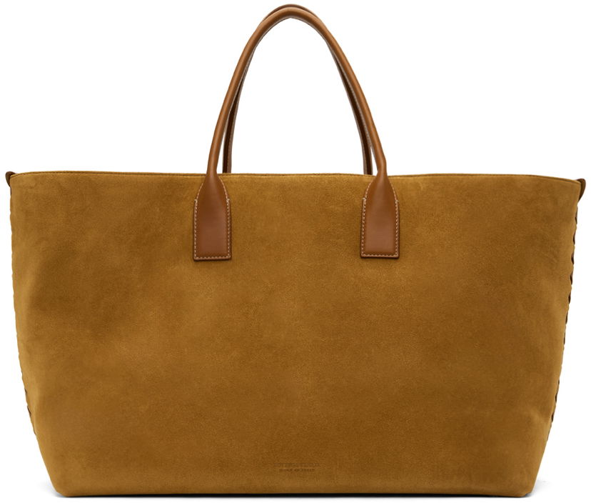 сумка-тоут Bottega Veneta Large Cabat Tote Bag Коричневий | 795643 V09C5