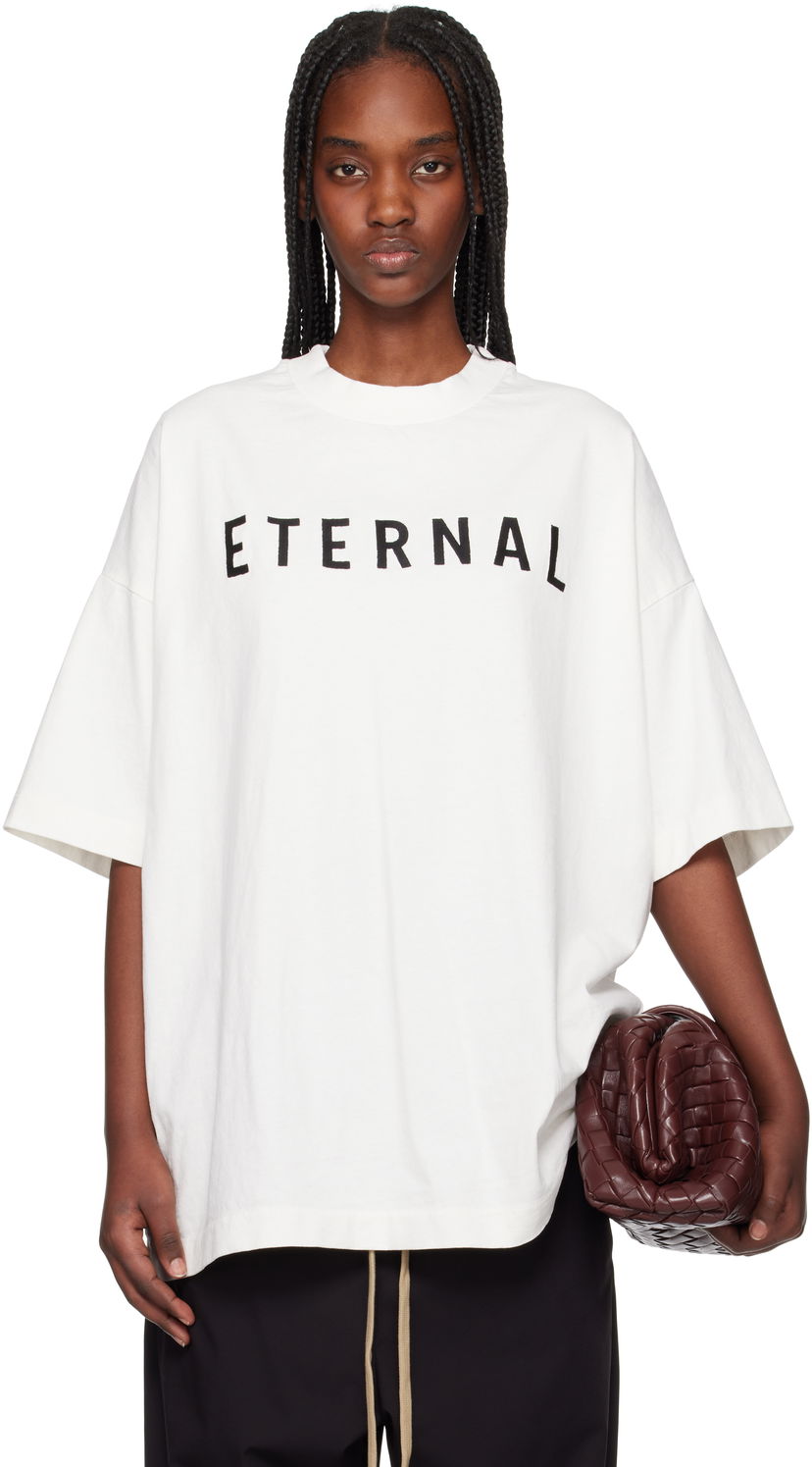 Футболка Fear of God Fear of God Eternal Jersey T-Shirt білий | FGE250-5101HWJ