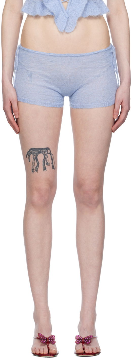 Шорти GUIZIO Guizio Drawstring Shorts Синій | S24607S018
