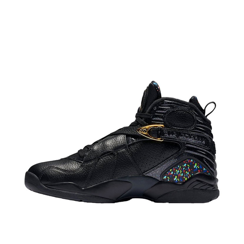 Кросівки та взуття Jordan Air Jordan 8 Retro C&C "Confetti" чорний | 832821-004