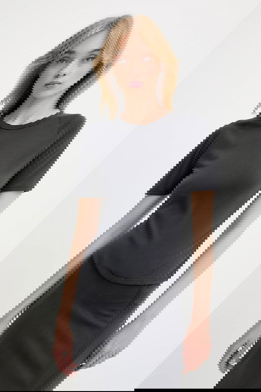 Футболка Samsoe Samsoe Samsoe Samsoe SASUS T-Shirt чорний | F25200040, 0