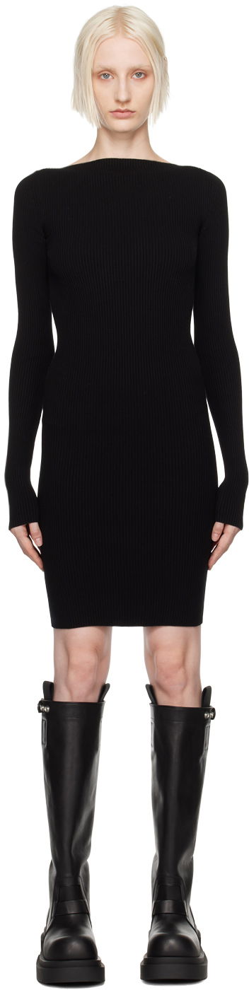 плаття Rick Owens Black Porterville Al Minidress чорний | RP02D3616 RIBVI
