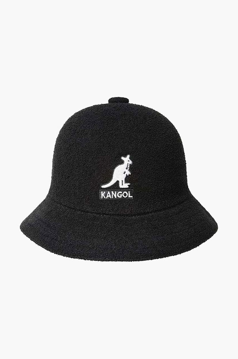 Капелюх Kangol Casual Big Logo чорний | K3407.BLACK