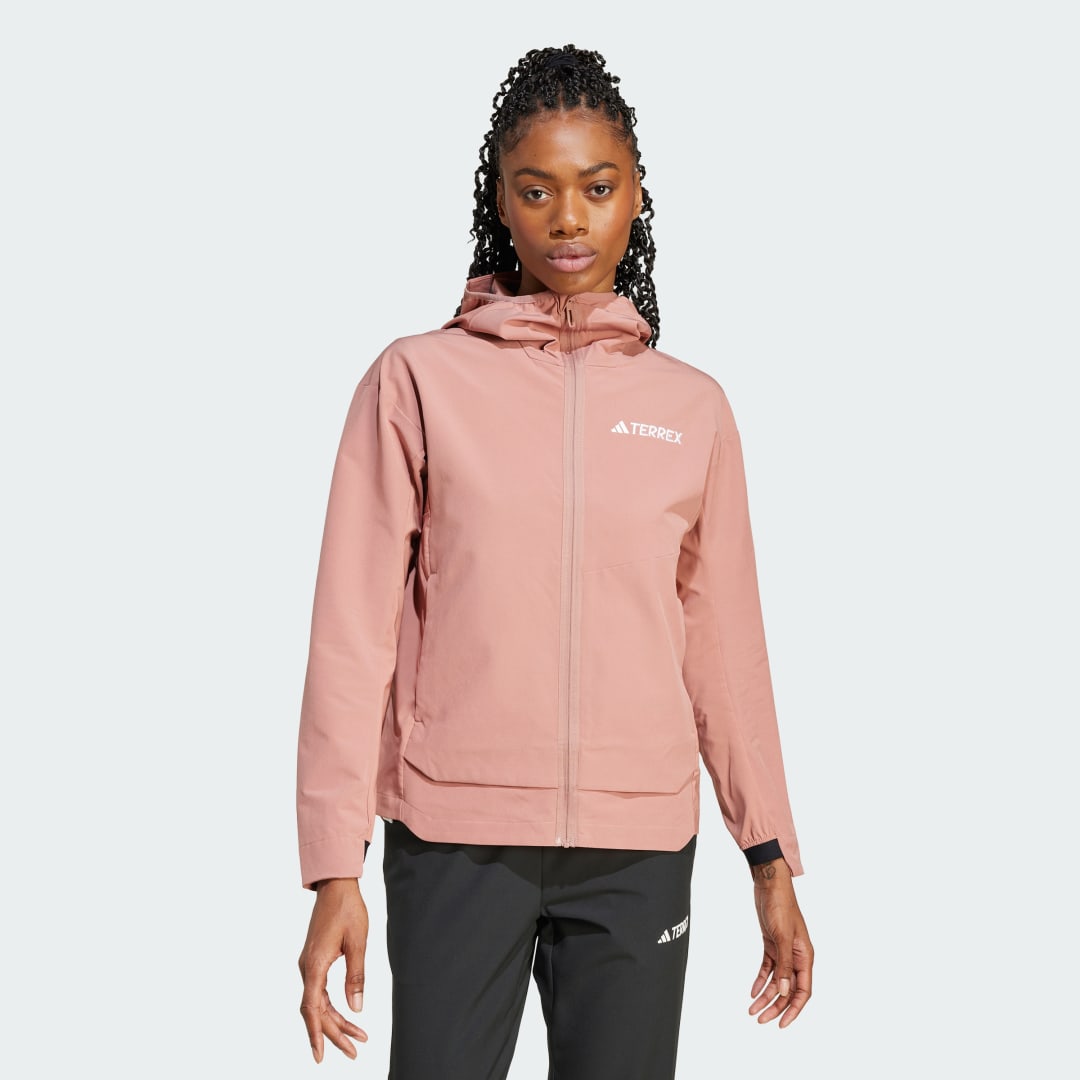 Вітровка adidas Performance Terrex Multi Softshell Jacket Рожевий | JC6861, 0