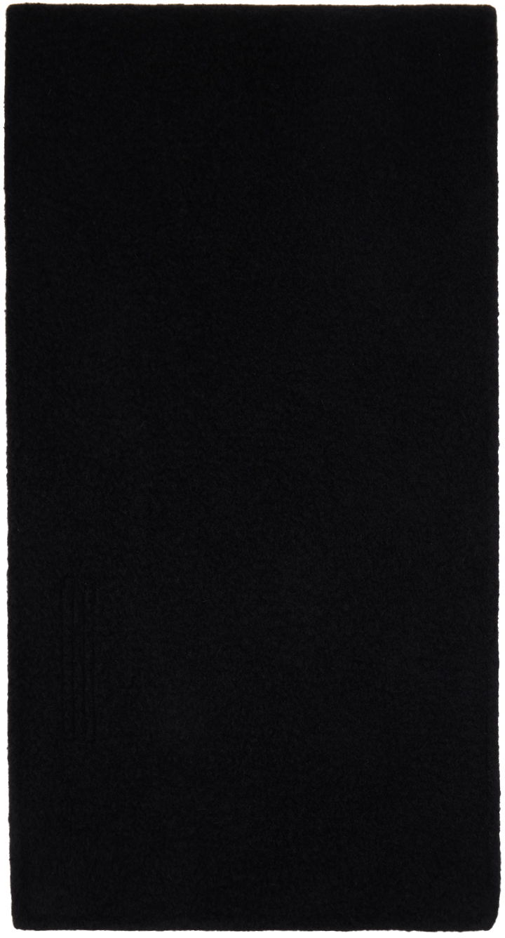 Шарф Rick Owens Scarf Porterville чорний | RP02D3442 DDR