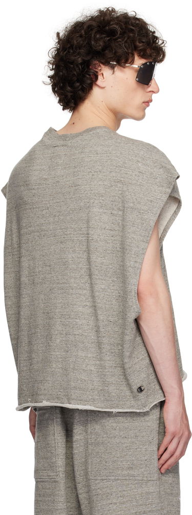 Безрукавка Rick Owens Rick Owens Champion Edition Micro Tatlin Tank Top Сірий | CM01E1667 CHMJ JERSEY, 2