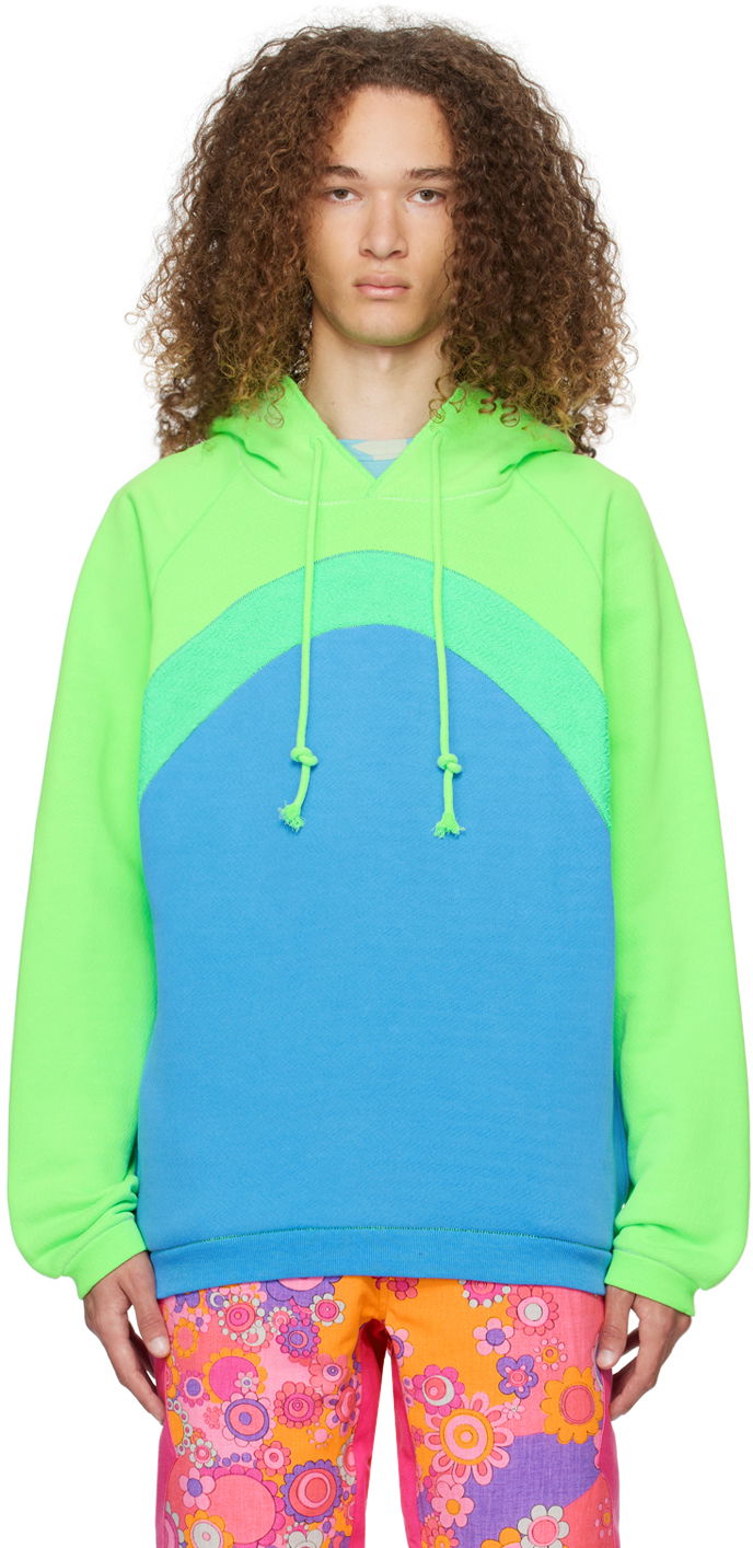 Світшоти ERL Rainbow Colorblock Hoodie Різнокольоровий | ERL07T023