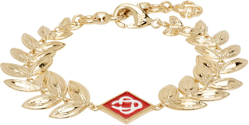 Браслет Casablanca Casablanca Gold-Tone Laurel Leaf Bracelet Металік | APF25-JW-254-01