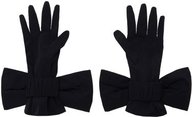 Рукавички SHUSHU/TONG SHUSHU/TONG Bow Gloves чорний | AW21AC07 PTA031, 3