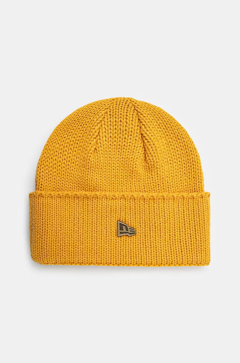 Шапка New Era WIDE CUFF BEANIE Жовтий | 60565448